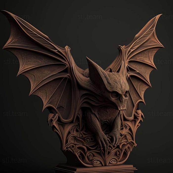 bat 3d model